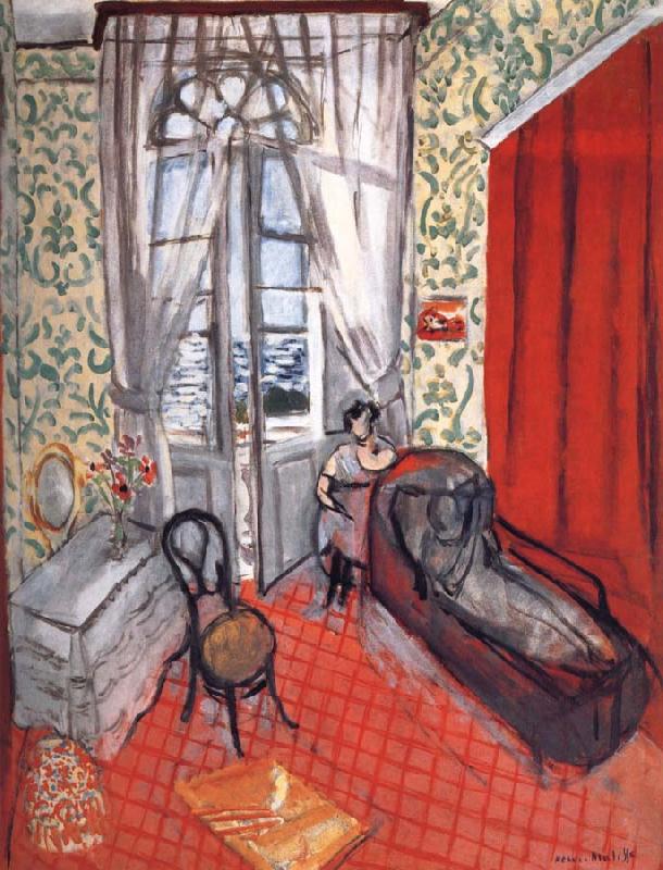 Henri Matisse Room two women oil painting image